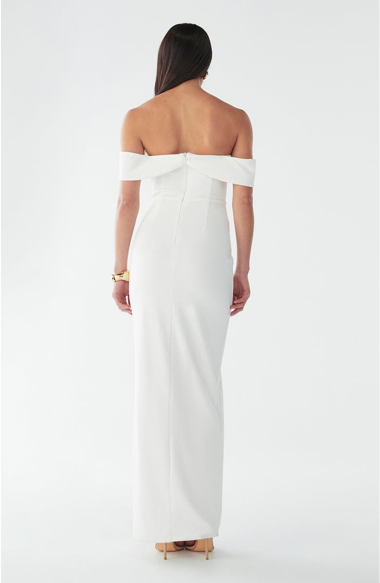 BWLDR Serena Maxi Dress, Alternate, color, White
