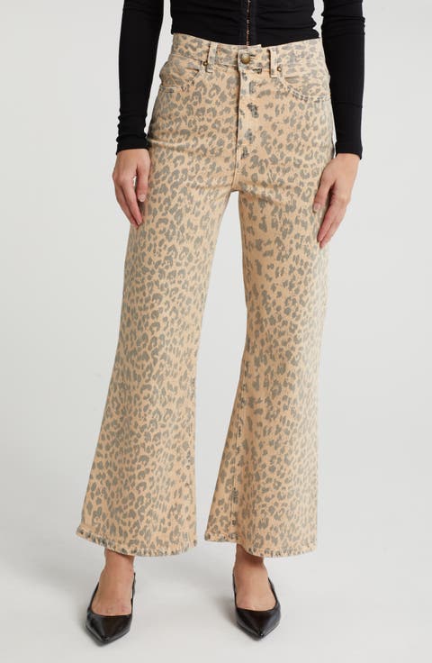 The Kick Bell Jeans (Vintage Leopard)