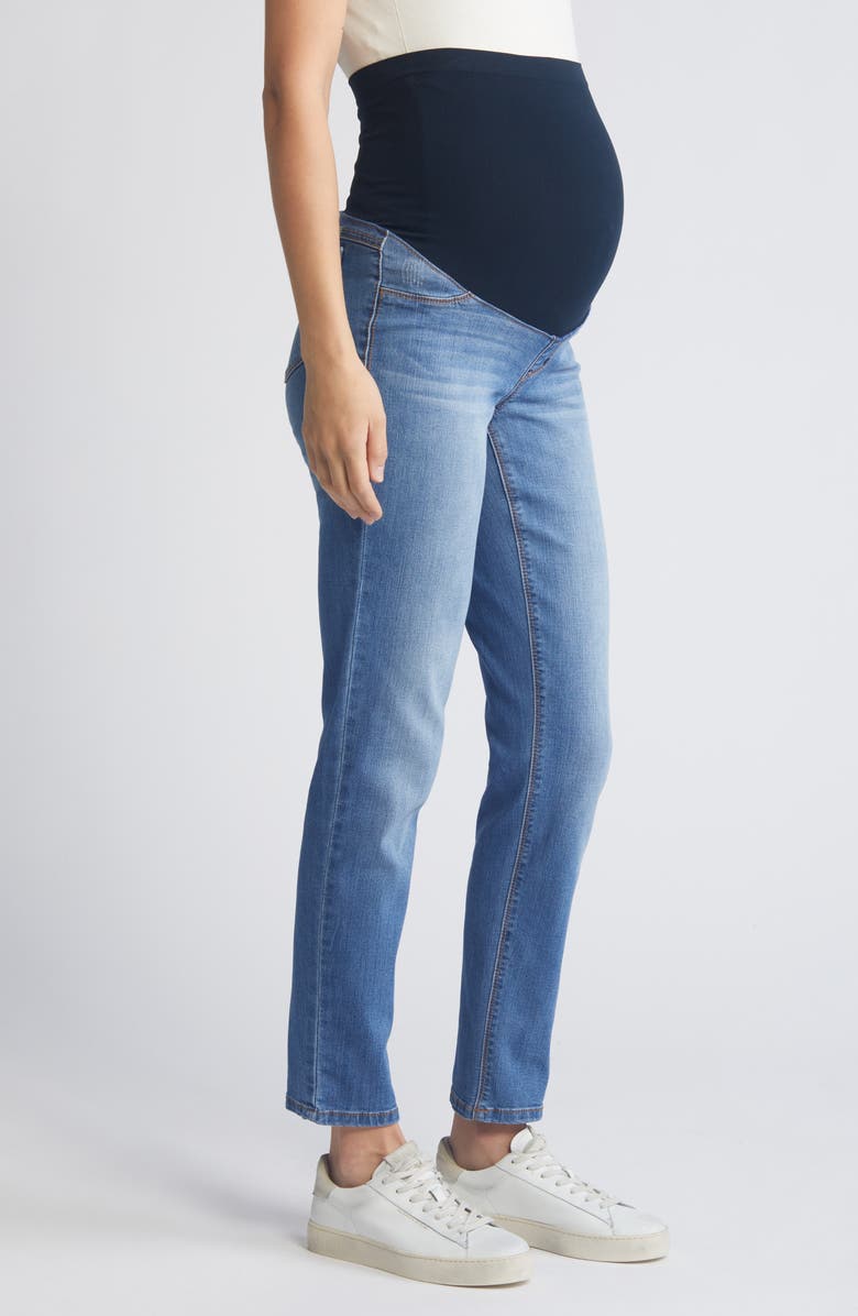 1822 Denim Straight Leg Maternity Jeans, Alternate, color, Miles