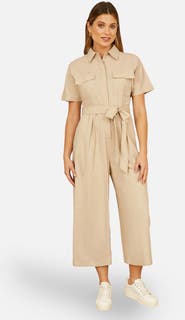 Yumi Utility Relaxed Fit Jumpsuit