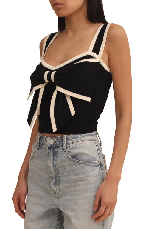 Avec Les Filles Bow Tipped Camisole