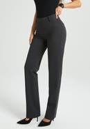 Betabrand Classic DPYP Dress Pant Yoga Pants Straight Leg