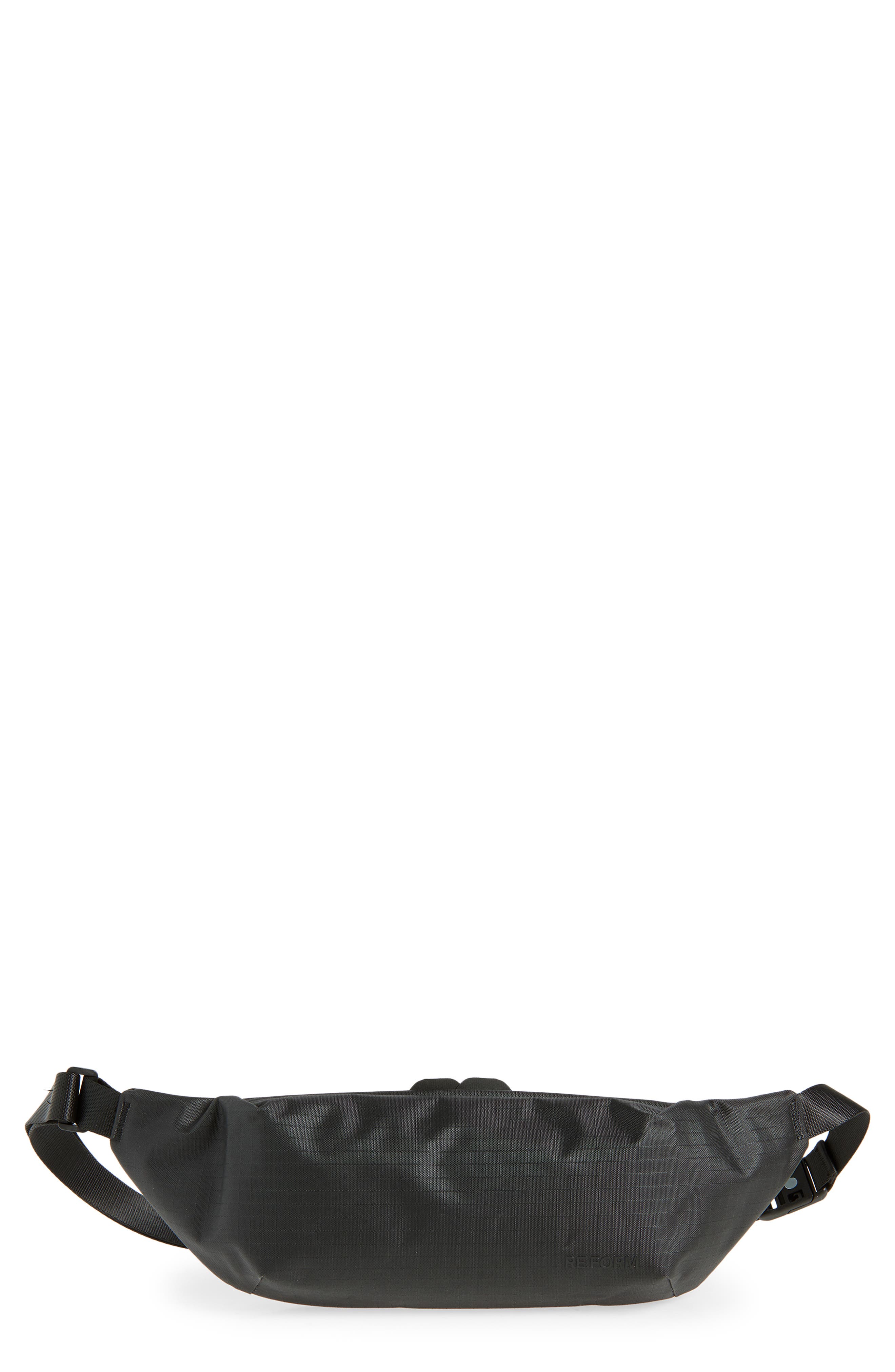 RE:FORM Essential Nylon Sling Bag in Black 