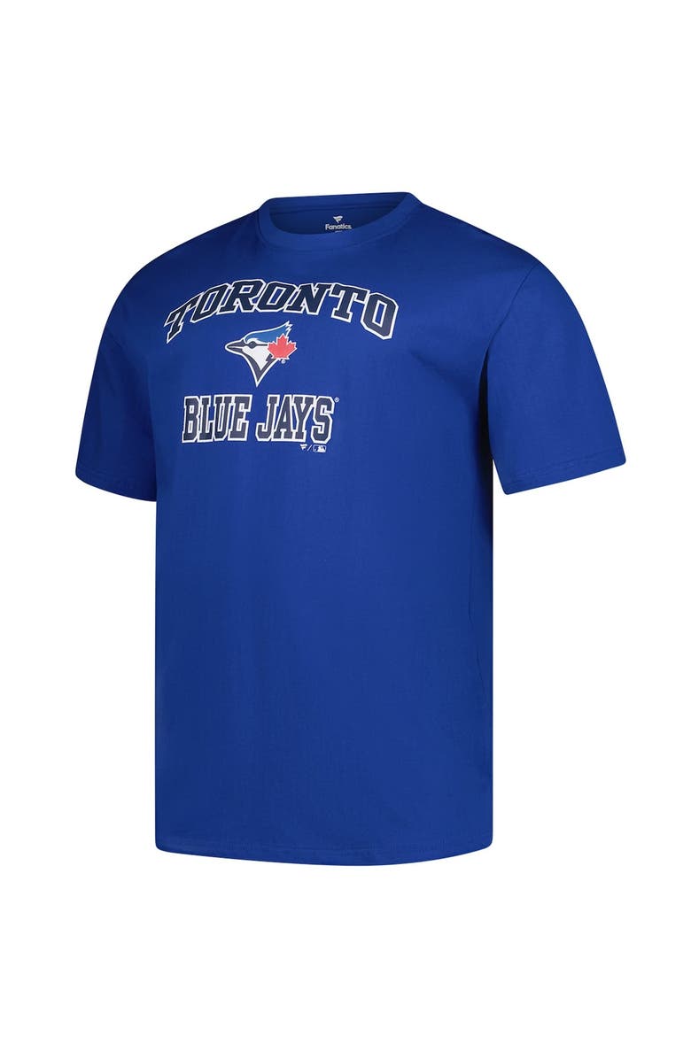 PROFILE Men's Profile  Royal Toronto Blue Jays Big & Tall Heart & Soul T-Shirt, Alternate, color, 