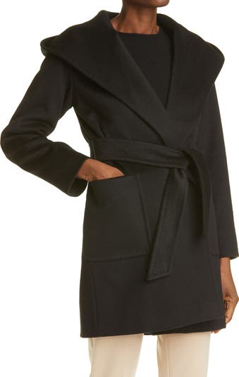 Max Mara Rialto Hooded Camel Hair Coat Nordstrom
