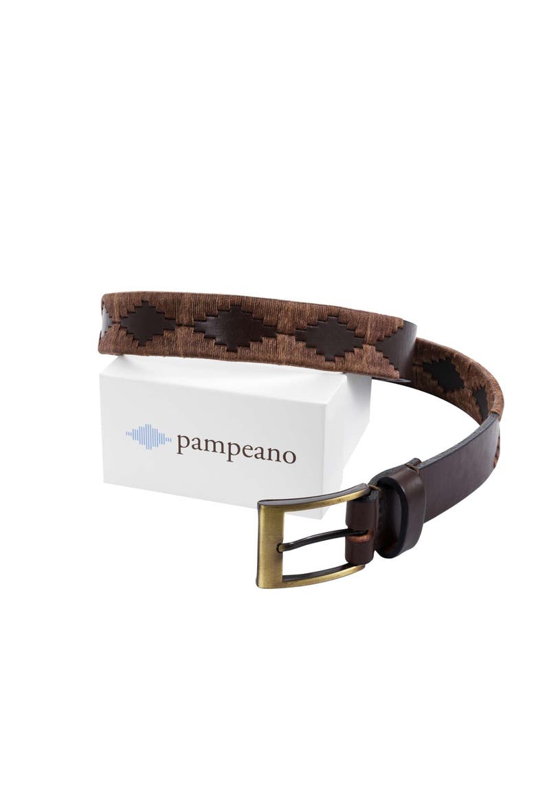 Bordado Belt, Main, color, Brown