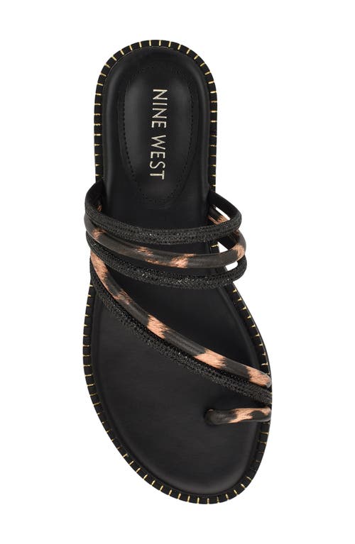 Nine West Dashin Sandal In Black