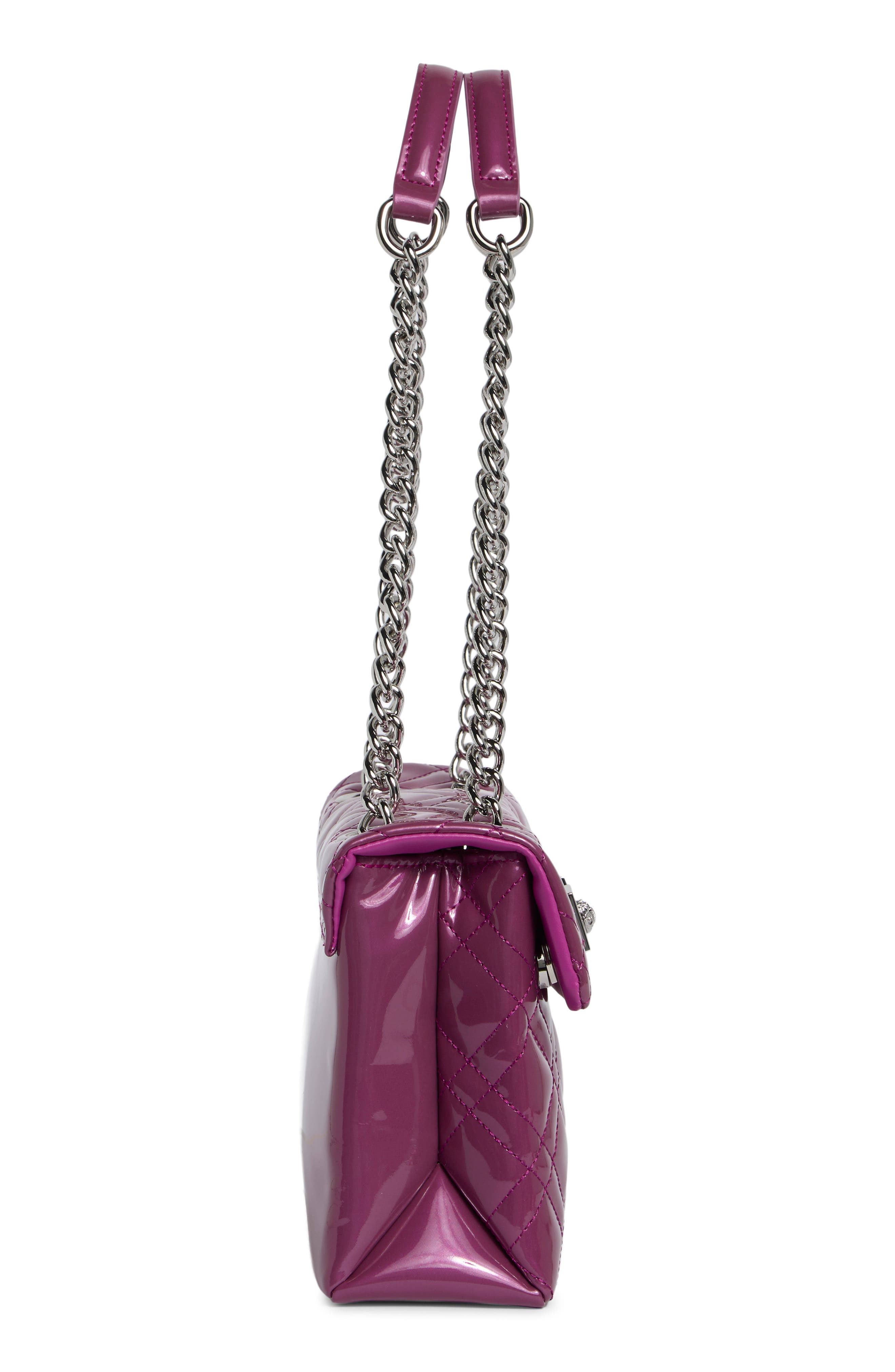 Kingsley Quilted Leather Shoulder Bag, Alternate, color, MEDIUM PURPLE