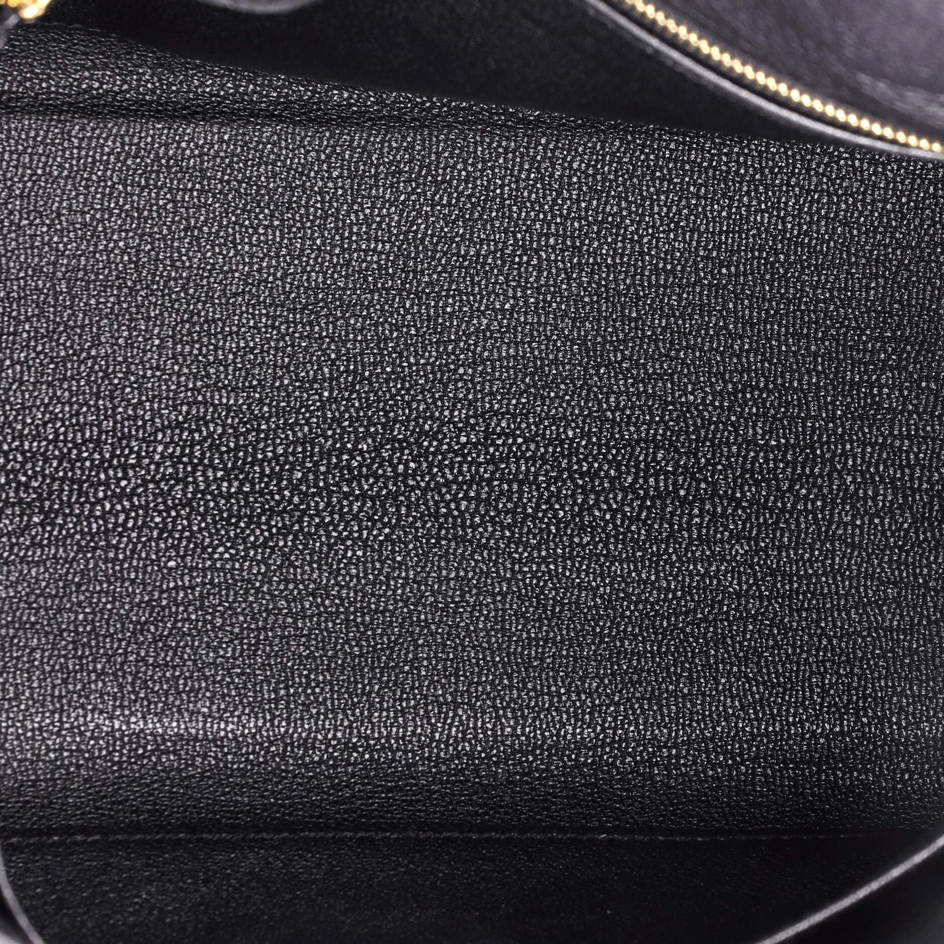 Pre-Owned Hermes Kelly Handbag Black Togo with Gold Hardware 25, Alternate, color, 