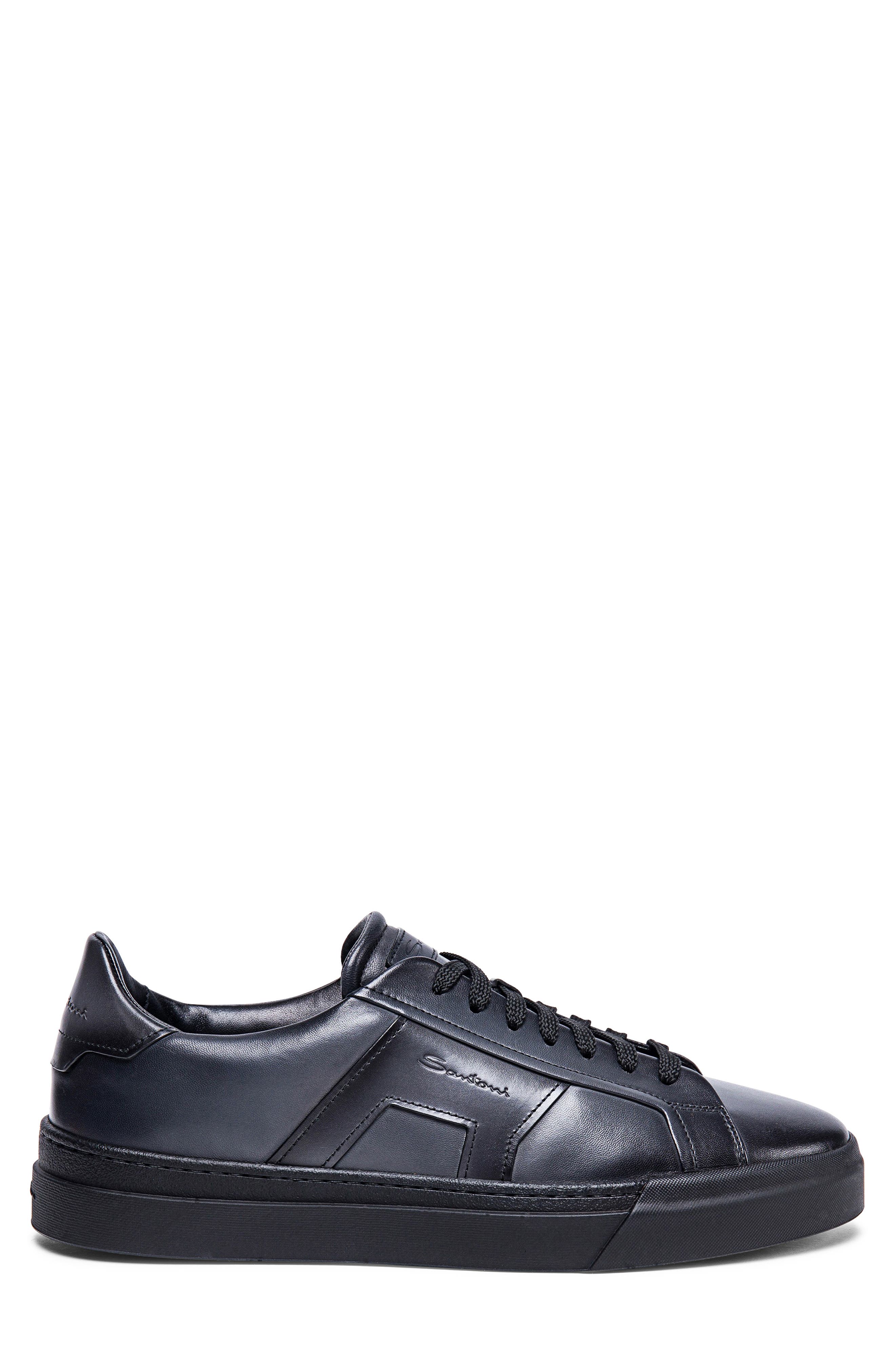 Santoni Burnished Colorblock Sneaker, Alternate, color, 