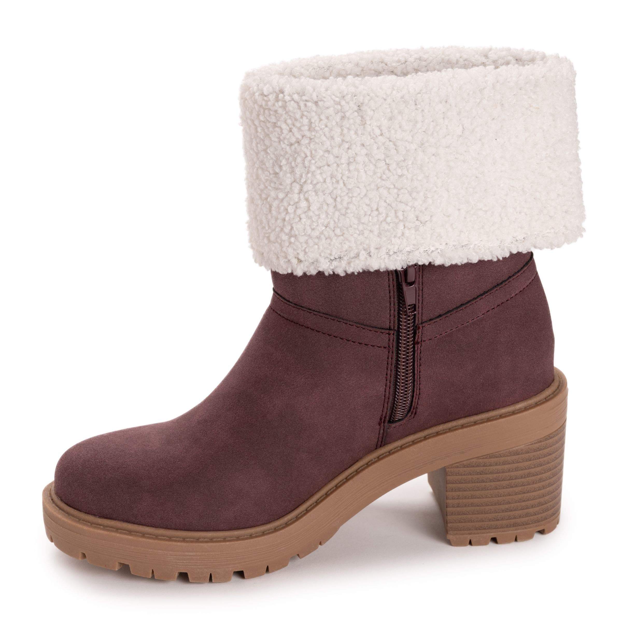MUK LUKS Londyn Boot, Alternate, color, Burgundy