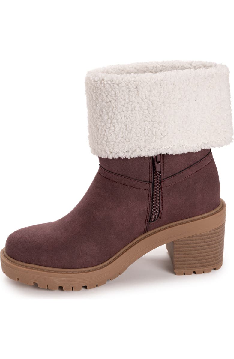 MUK LUKS Londyn Boot, Alternate, color, Burgundy