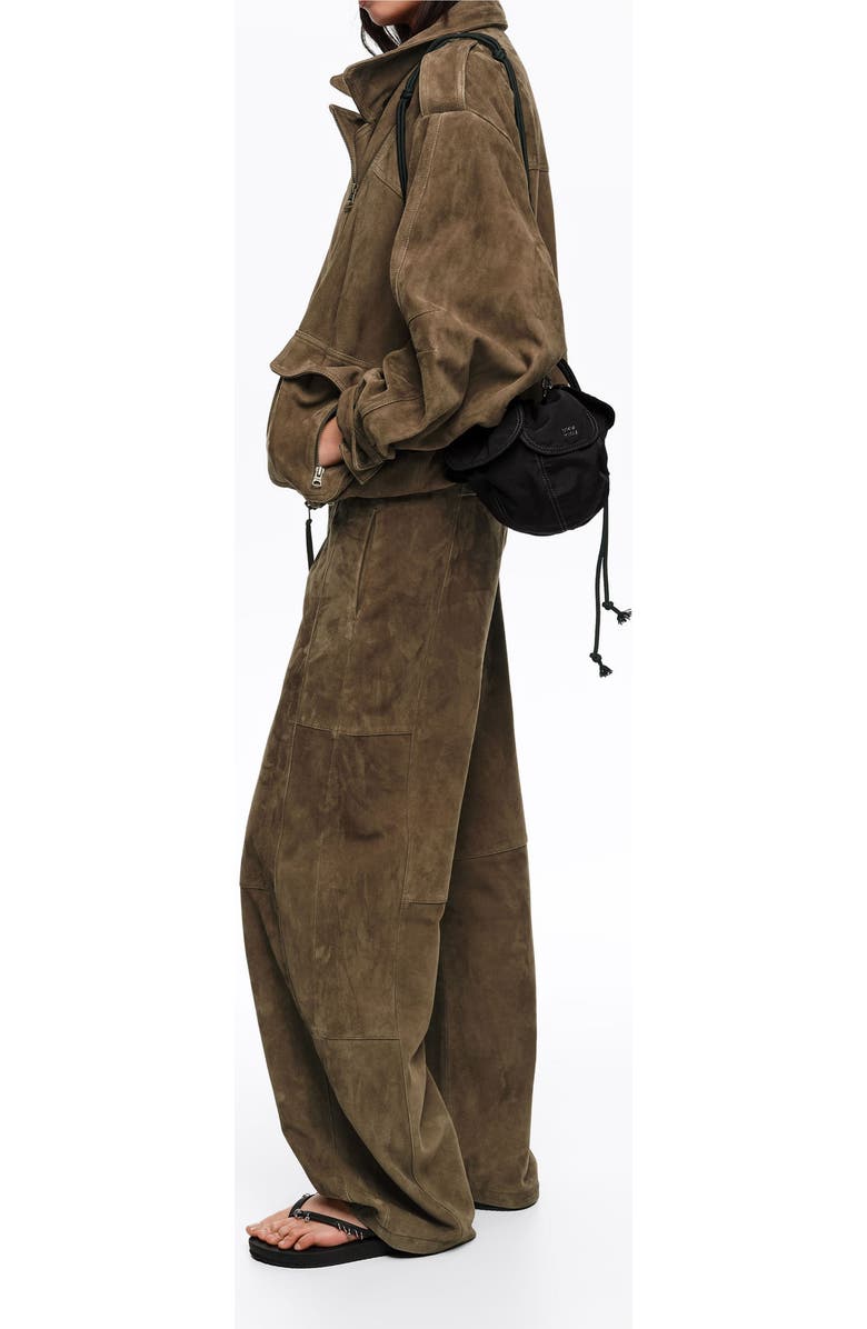 Bimba y Lola Woven Petalo Bag, Alternate, color, Black