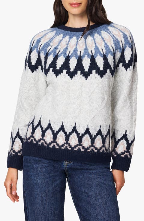 Fair Isle Cable Sweater