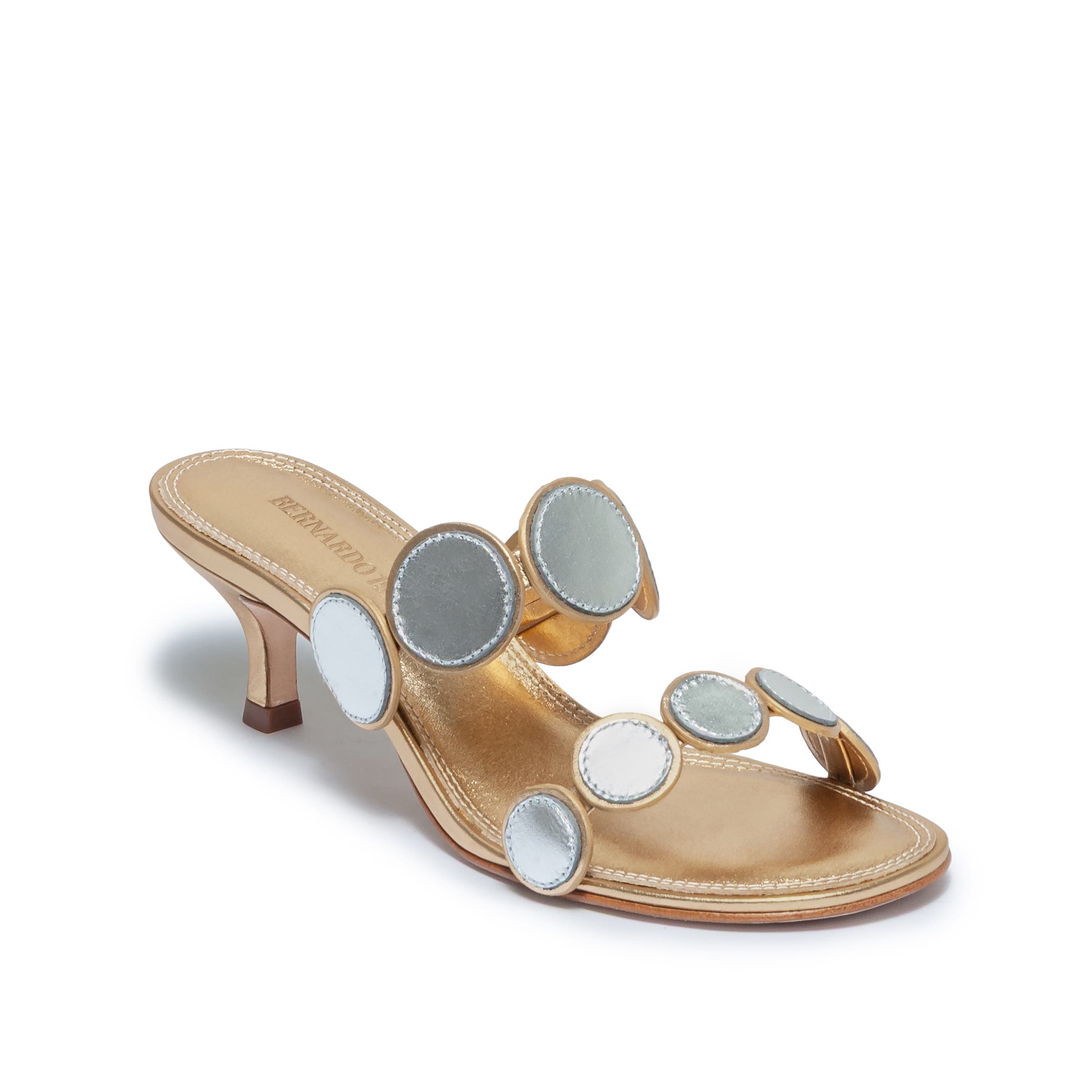 Prya Kitten Heel Sandal, Alternate, color, GOLD