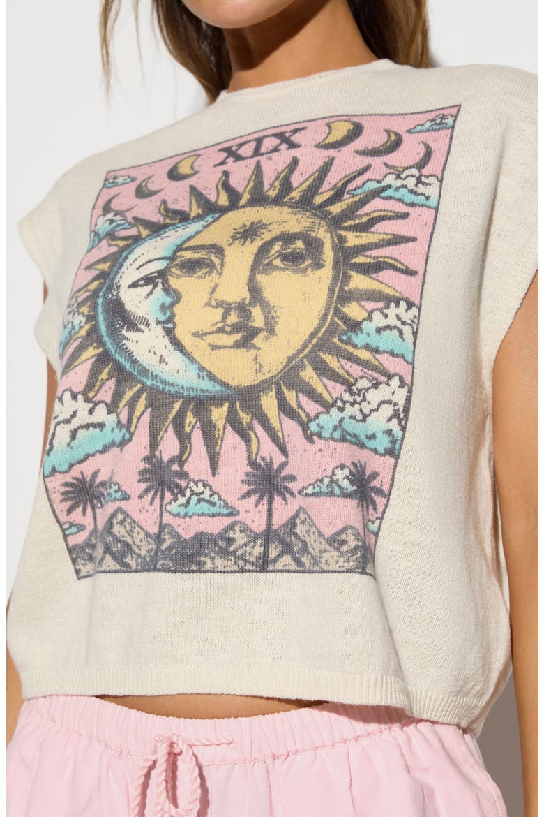 Power of Sun Shore Sweater, Alternate, color, VINTAGE WHITE