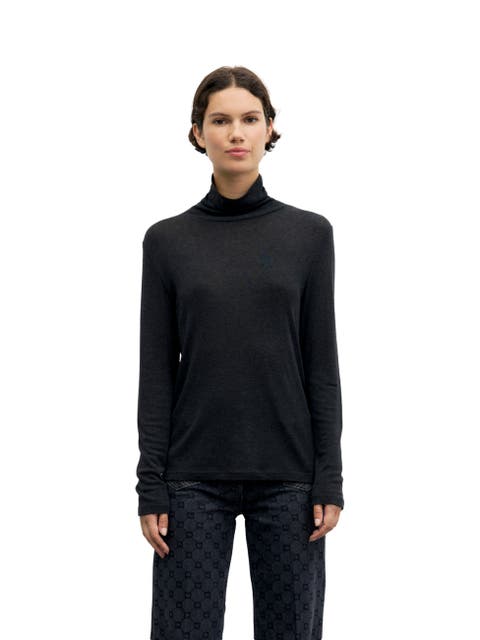 Reine Roll Neck Merino Wool Sweater