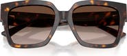 Jimmy Choo 54mm Gradient Square Sunglasses