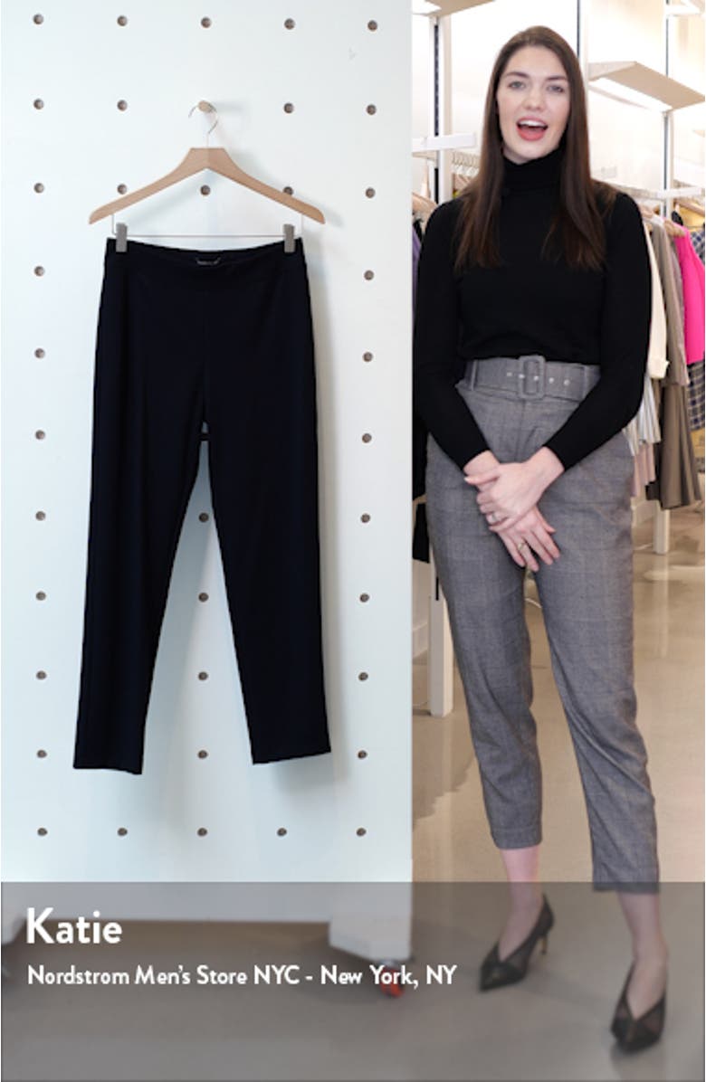 Flex Ponte Knit Ankle Pants, sales video thumbnail