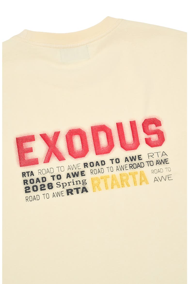 Elian Exodus Double Layer Graphic T-Shirt, Alternate, color, RAW SAND