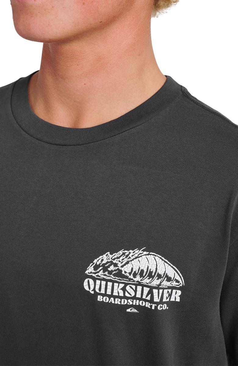 Quiksilver Going Left Graphic T-Shirt, Alternate, color, Phantom