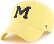 '47 Men's '47 Maize Michigan Wolverines Vault Clean Up Adjustable Hat