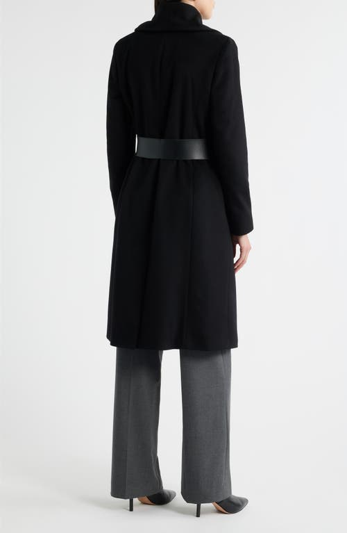 Fleurette Inez Wool & Cashmere Coat In Black
