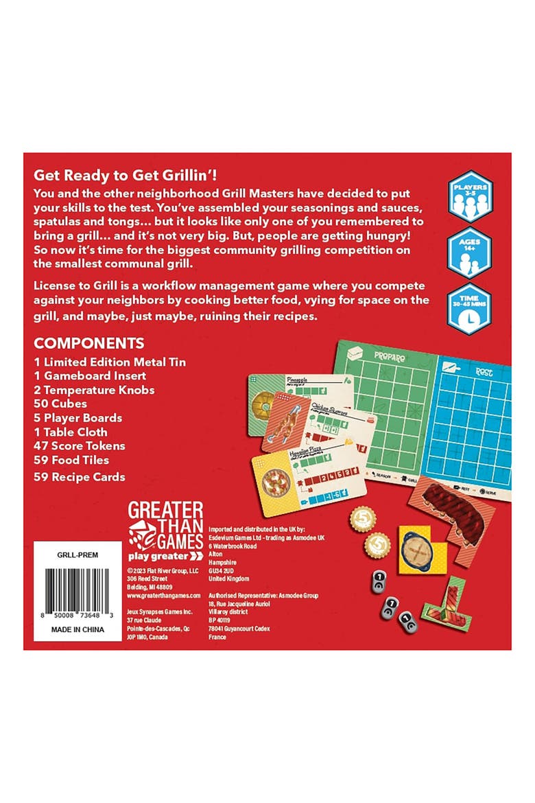License To Grill Premium Edition, Kids, Alternate, color, Multicolored