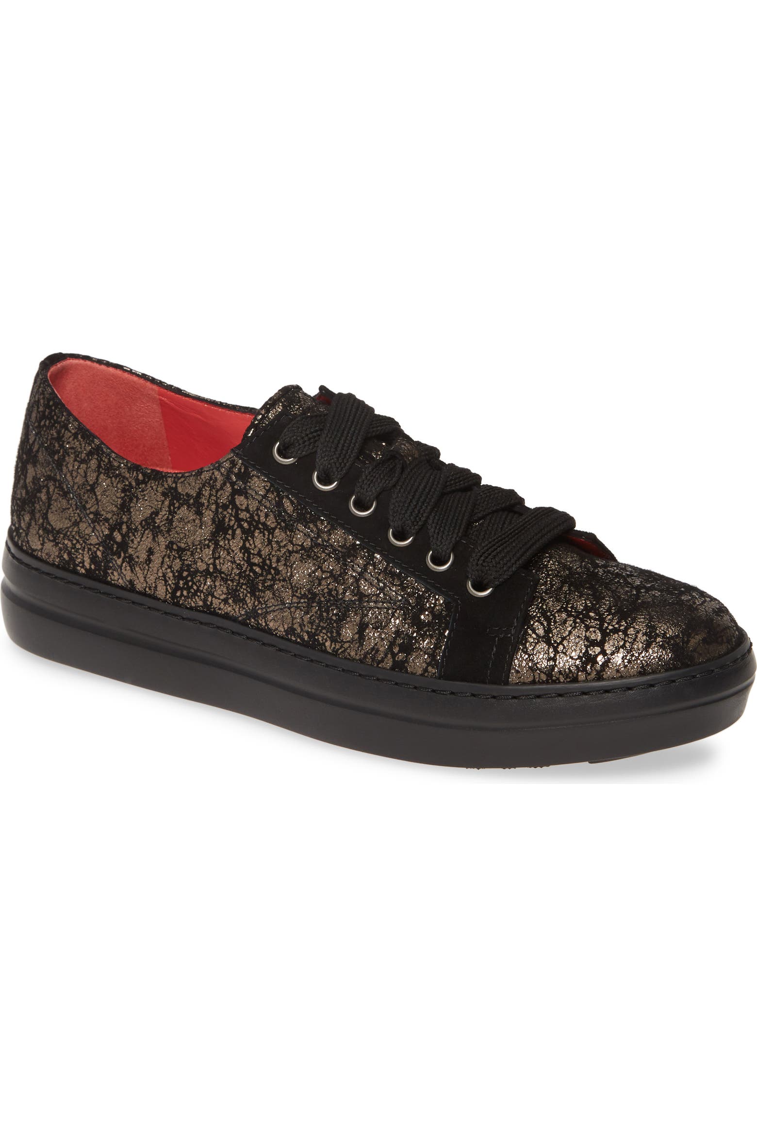 Metalic Rouge Pas de Rouge Dixie Metallic Low Top Sneaker (Women) | Nordstrom