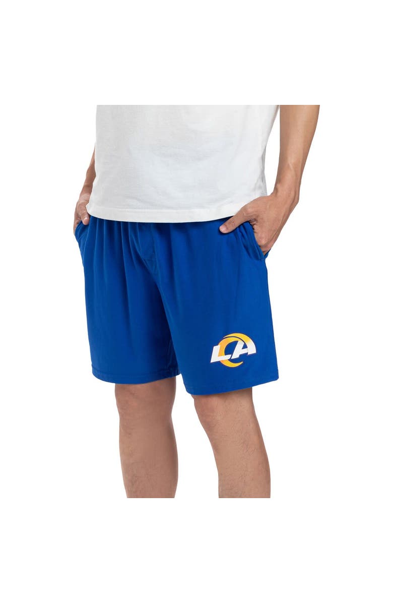 CONCEPTS SPORT Men's Concepts Sport Royal Los Angeles Rams Gauge Jam Two-Pack Shorts Set, Main, color, 