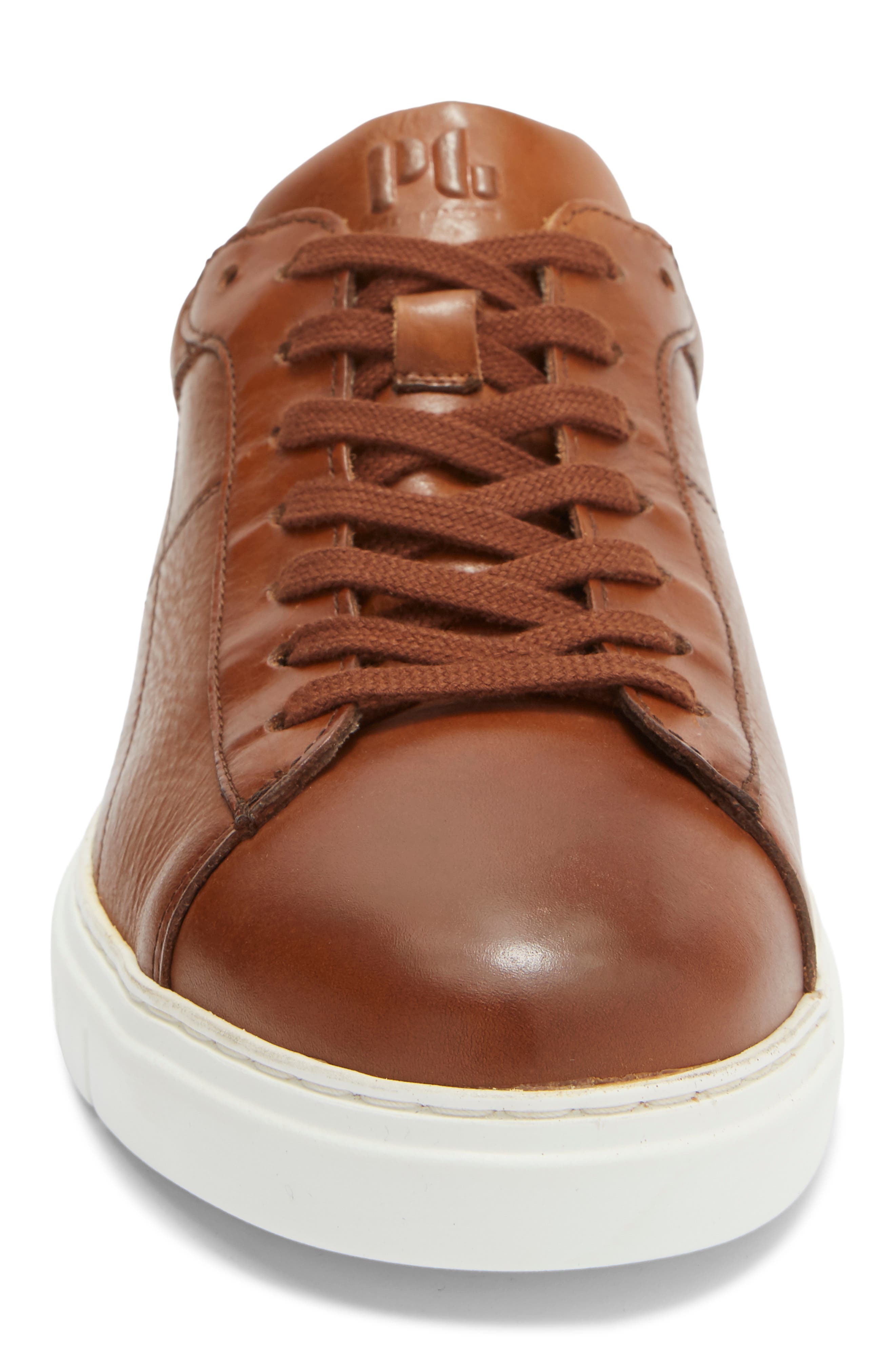 RFB 7-Eyelet Sneaker, Alternate, color, COGNAC