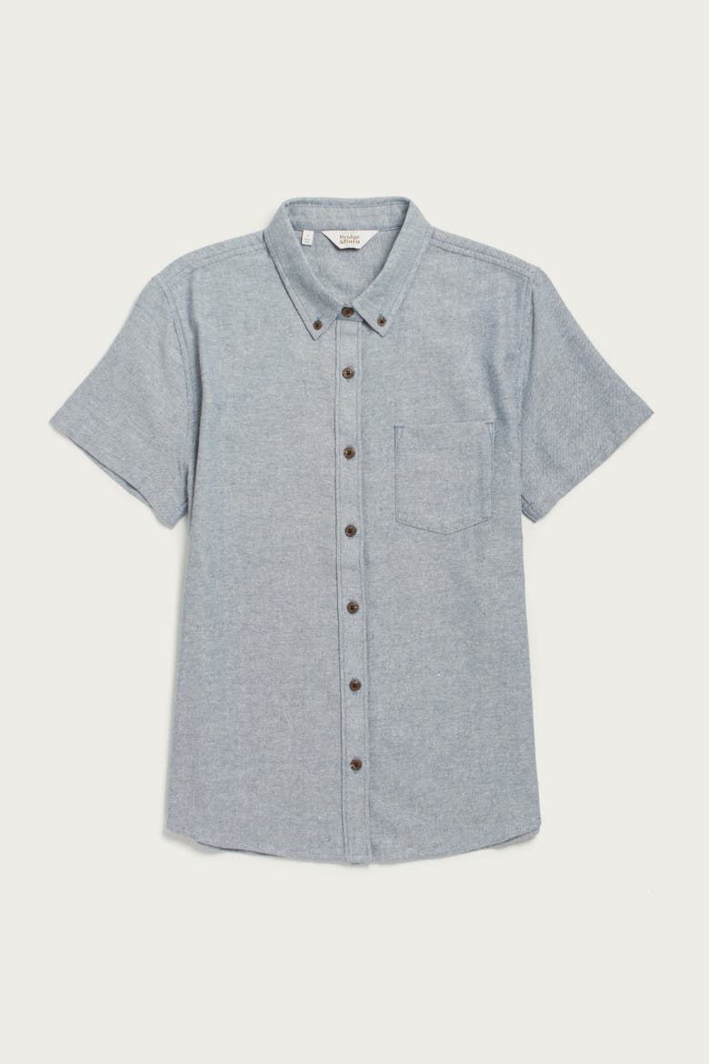 Juniper Shirt, Main, color, Denim Twill