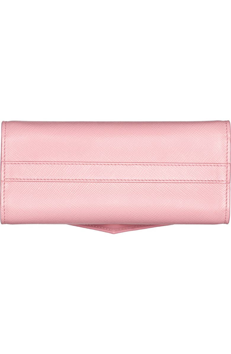 Prada Monochrome Saffiano Leather Shoulder Bag, Alternate, color,