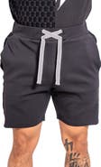 Maceoo Resistance70 Blue Knit Drawstring Shorts