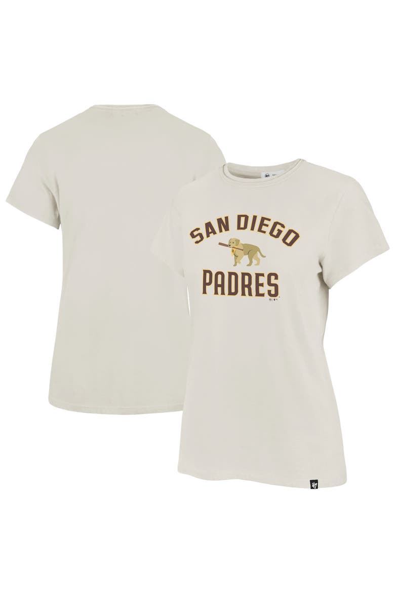 Women's '47 Sand San Diego Padres Regional Frankie T-Shirt, Main, color, Sand