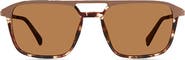 Eco Atlas 54mm Polarized Aviator Sunglasses