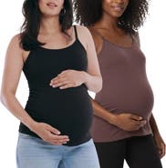 MOTHERHOOD MATERNITY Clip Down Nursing Tank Top Cami