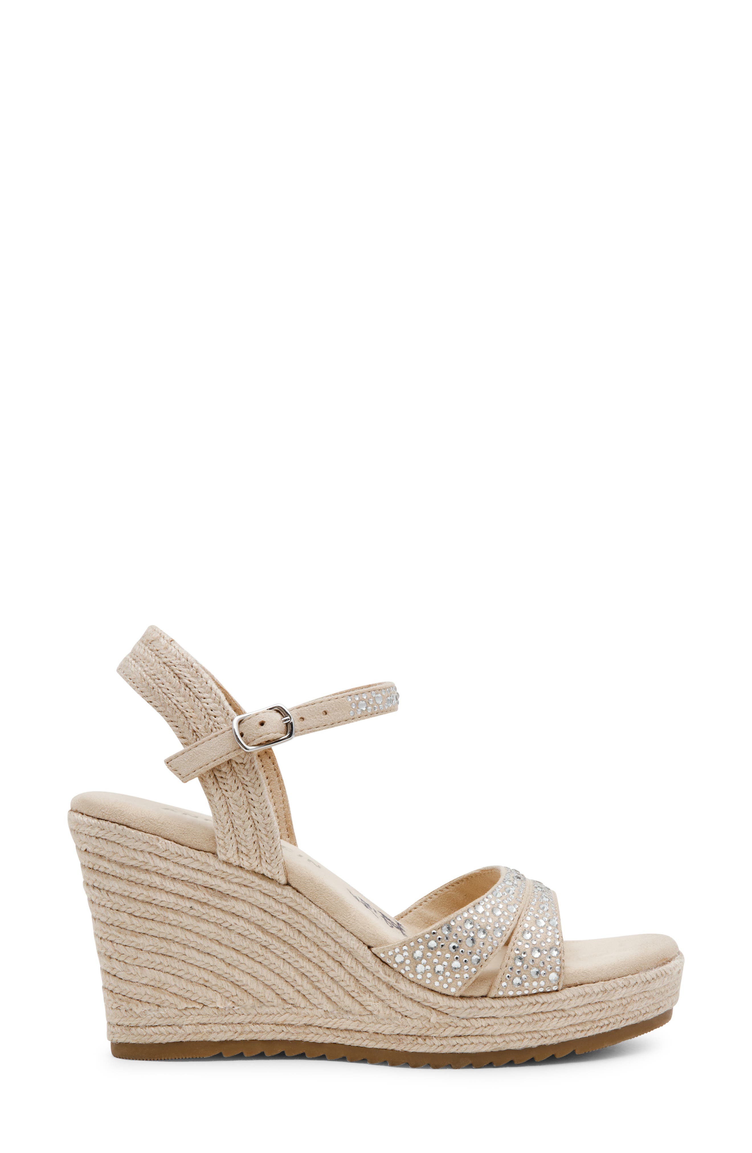 Anne Klein Weekend Platform Wedge Sandal, Alternate, color, 