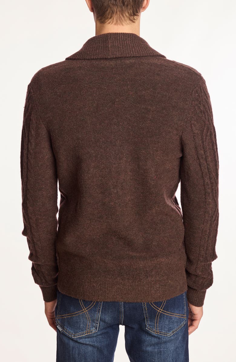 PAISLEY & GRAY Shawl Collar Cardigan, Alternate, color, Acorn