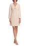 O-Ring Flare Long Sleeve Minidress