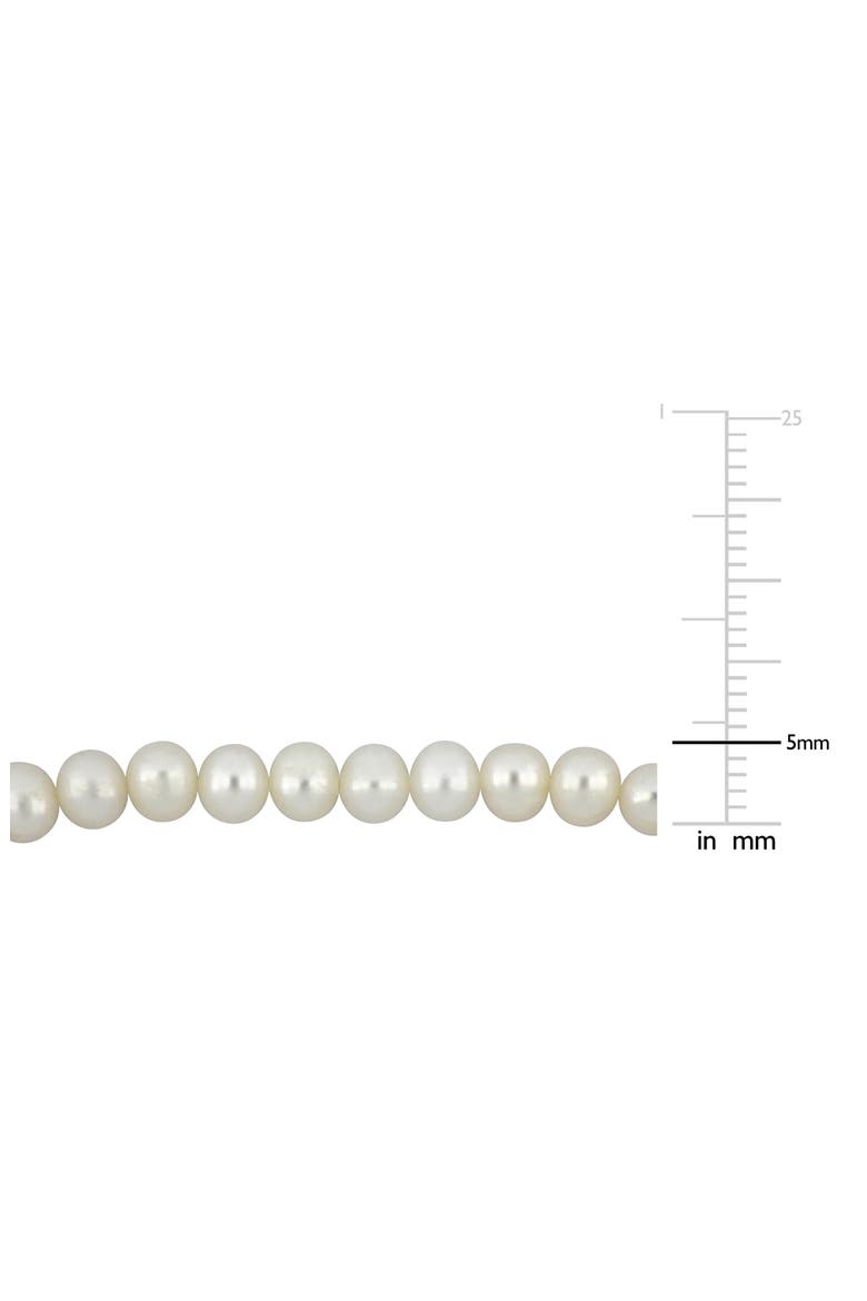 5-5.5mm Cultured Freshwater Pearl Bracelet, Alternate, color, WHITE