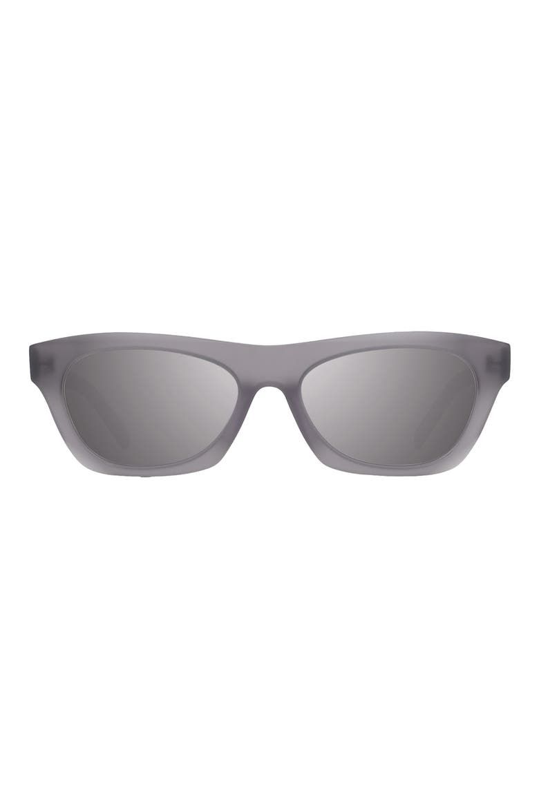 Day 55mm Square Sunglasses, Main, color, GREY / SMOKE MIRROR