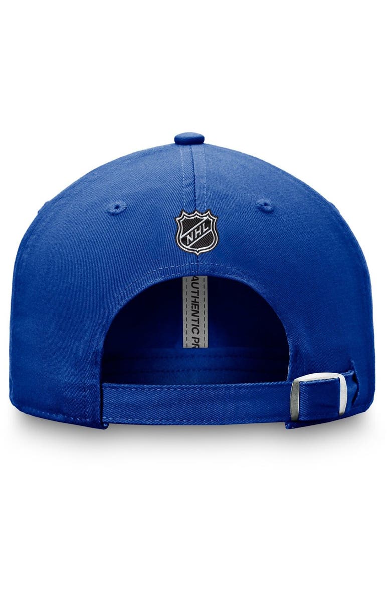 FANATICS Men's Fanatics Branded Blue St. Louis Blues Authentic Pro Rink Adjustable Hat, Alternate, color, Blue