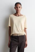 COS Relaxed Scoop-Neck T-Shirt