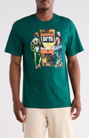 Billionaire Boys Club BB 2 Player Cotton Graphic T-Shirt