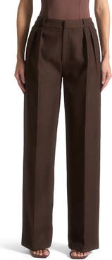 Manière De Voir Julie Tailored Twin Pleat Trousers