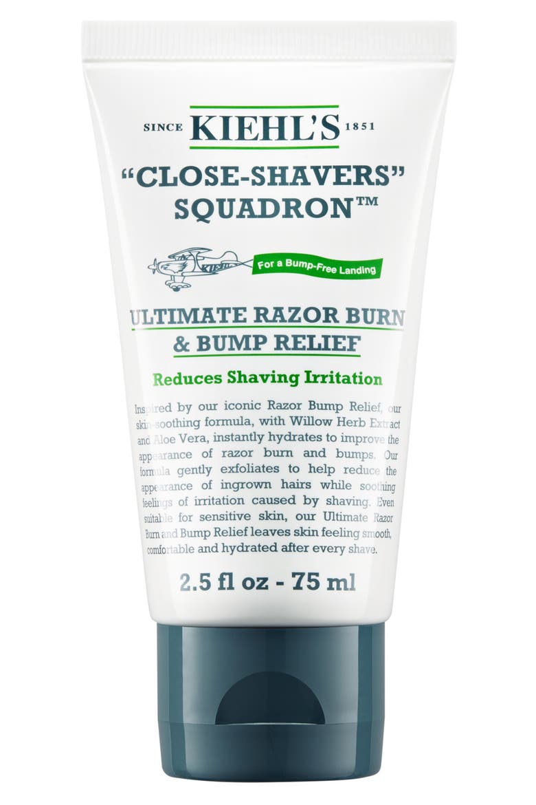Ultimate Razor Burn & Bump Relief After Shave Cream, Main, color, NO COLOR