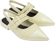 Melissa Ladylike Mary Jane Pointed Toe Flat