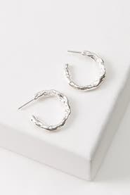 Noonday Collection Molten Metal Hoops