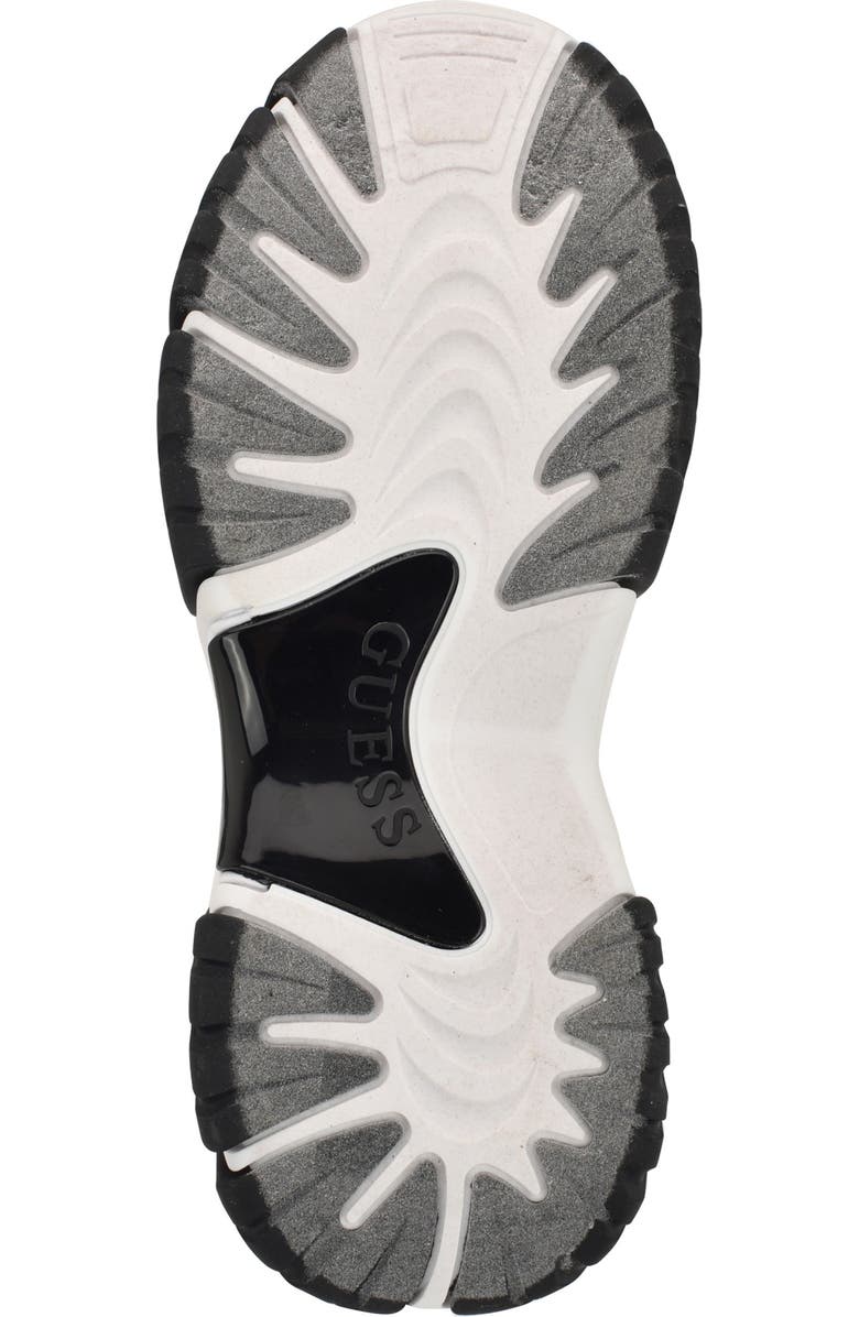 GUESS Nennzo Chunky Sole Sneaker, Alternate, color, Black 001